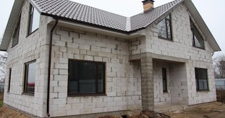 Фасад из газобетона для дома в Курчатове - Строй-Крч, качественная отделка от 2111 руб.