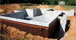 Фундамент под дом Курчатов цена от 36943 руб.