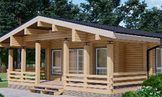 Проекты домов из бруса под ключ в Курчатове – Строй-Крч, доступные цены от 316651 руб.