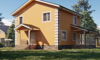 Закажите проект дома 8 на 8 двухэтажного в Курчатове - Строй-Крч, доступная цена от 3695 рублей