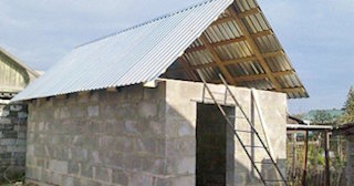 Строительство бани из пеноблоков в Курчатове - цена от 137215 рублей