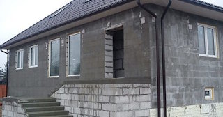 Фасад из газобетона для дома в Курчатове - Строй-Крч, качественная отделка от 2111 руб.