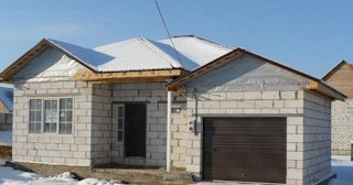 Одноэтажные дома из пеноблоков под ключ в Курчатове - от 137215 рублей