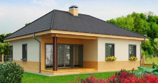 Строительство одноэтажных домов Курчатов цена от 24277 руб. м2