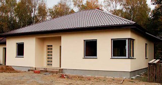 Одноэтажный дом из газобетона под ключ: стоимость от 137215 рублей в Курчатове