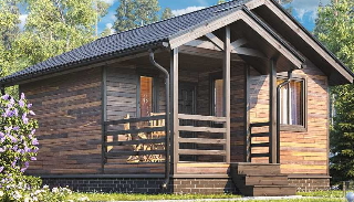 Проект бани 3 на 3 в Курчатове | Разработка и планировка от Строй-Крч от 3695 рублей